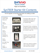 Synteer starter kit cover